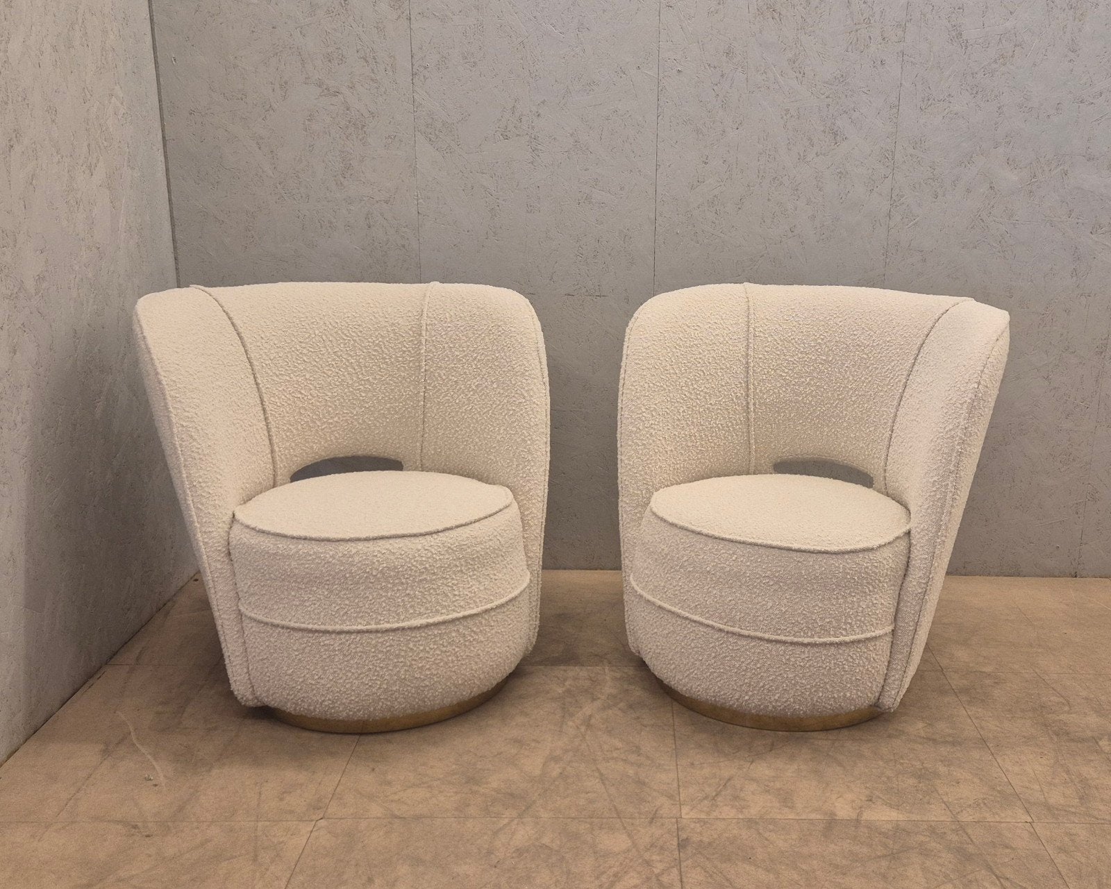 2x Rivièra Maison Gold Label fauteuils, Ophalen, 75 tot 100 cm, Zo goed als nieuw, Rivièra Maison