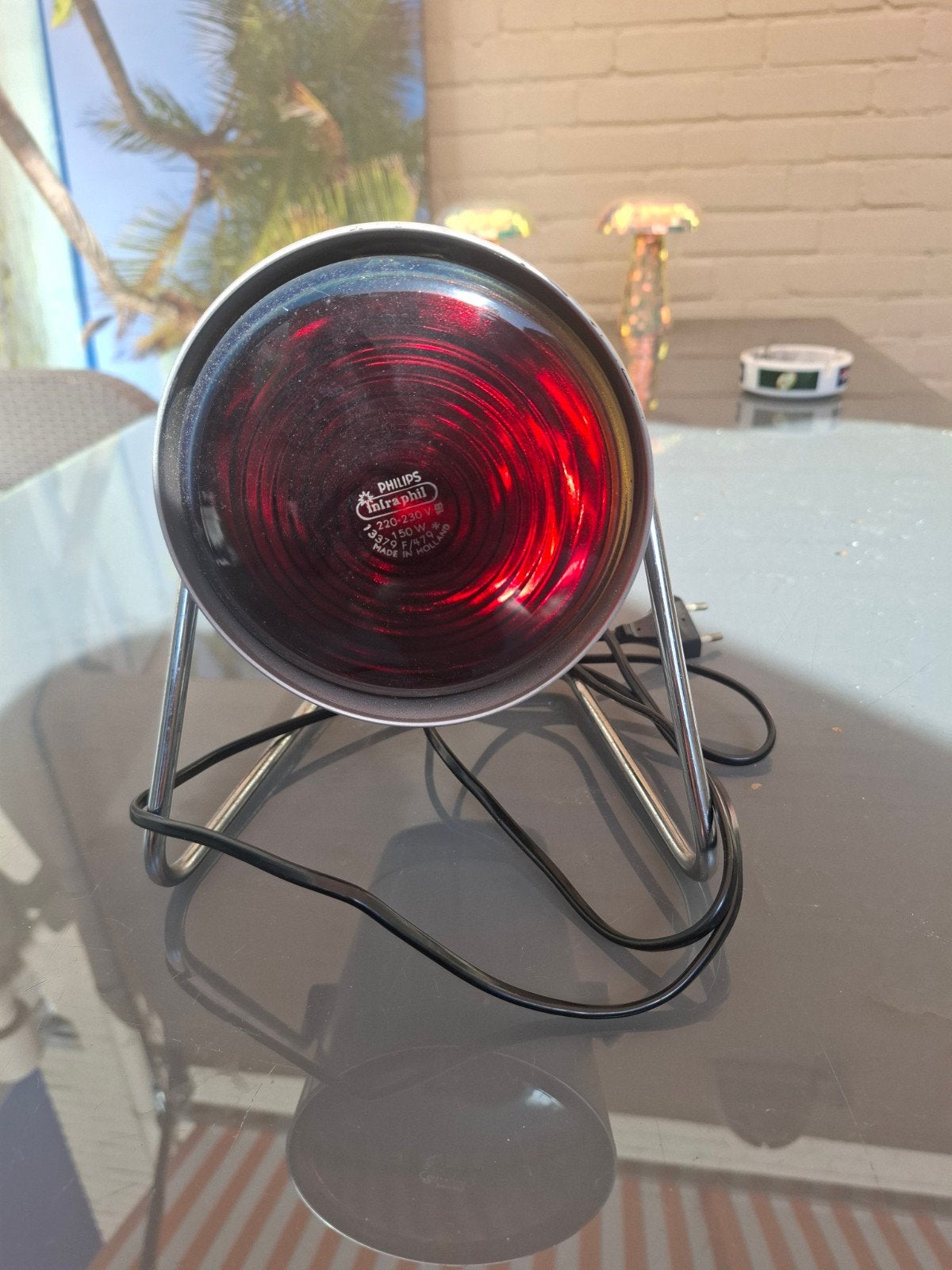 Philips Infraphil Warmtelamp - 150W Infraroodlamp, Witgoed en Apparatuur, Ophalen of Verzenden, Gebruikt, Overige typen