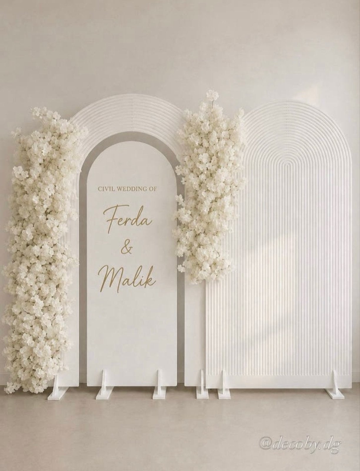 Backdrop te huur, Ophalen, Zo goed als nieuw, Versiering, Geboorte of Huwelijk