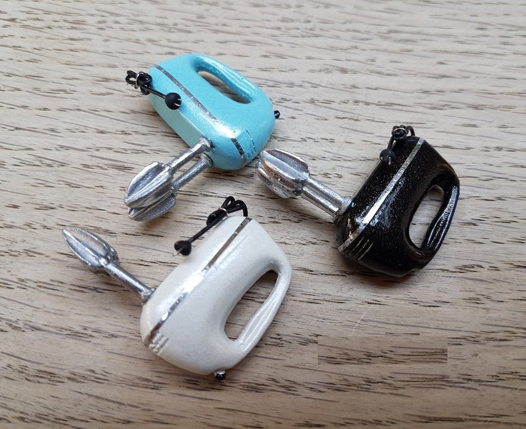 Poppenhuis KitchenAid Artisan Handmixer Look 1:12, Verzenden, Nieuw, Decoratie