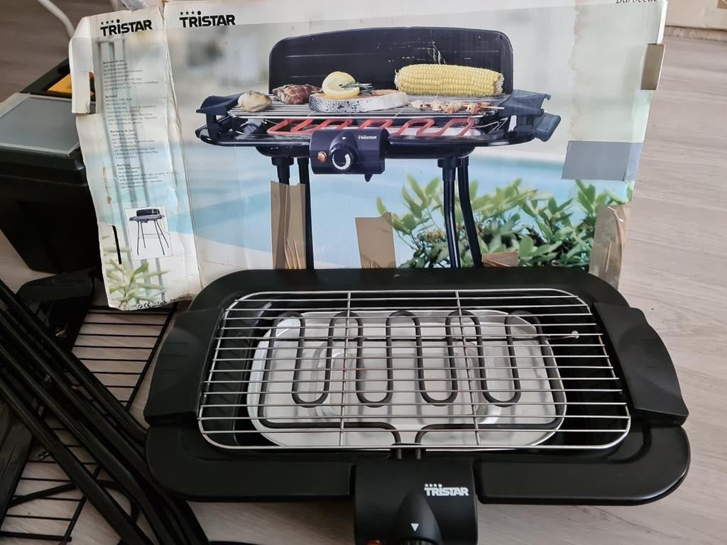 Tristar Elektrische Barbecue - Perfect voor Zomeravonden, Ophalen, Zo goed als nieuw, Tristar