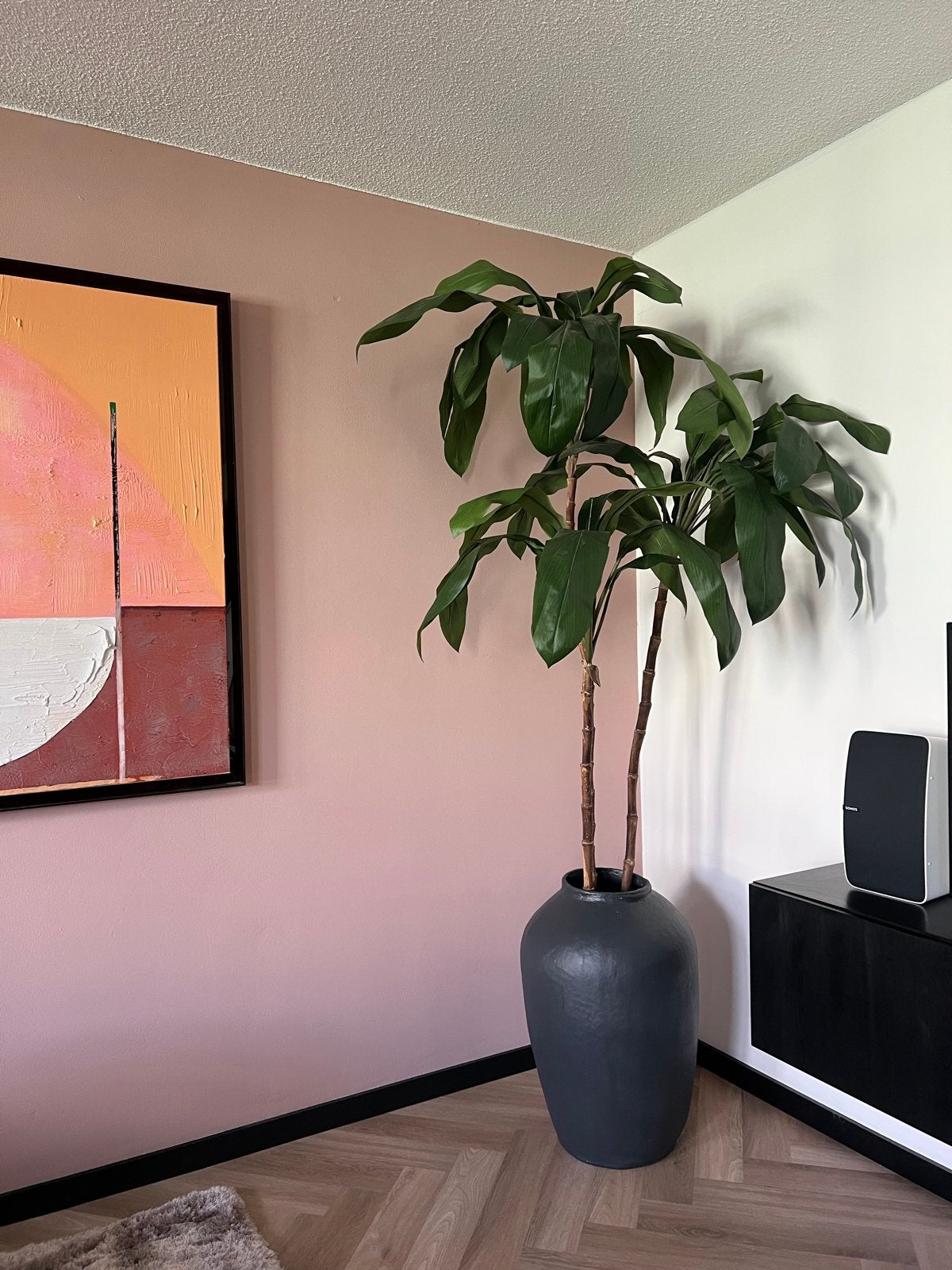 Grote kunstplant met pot van Skyler in Leiden, Ophalen, Binnen, Groen, Kunstplant