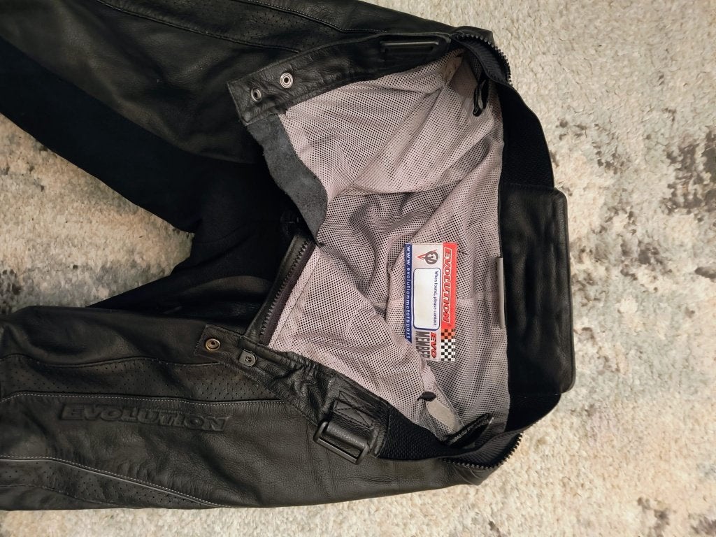 Evolution Motorbroek MT 50 (m/l), Broek | leer, Heren, Tweedehands, Ophalen