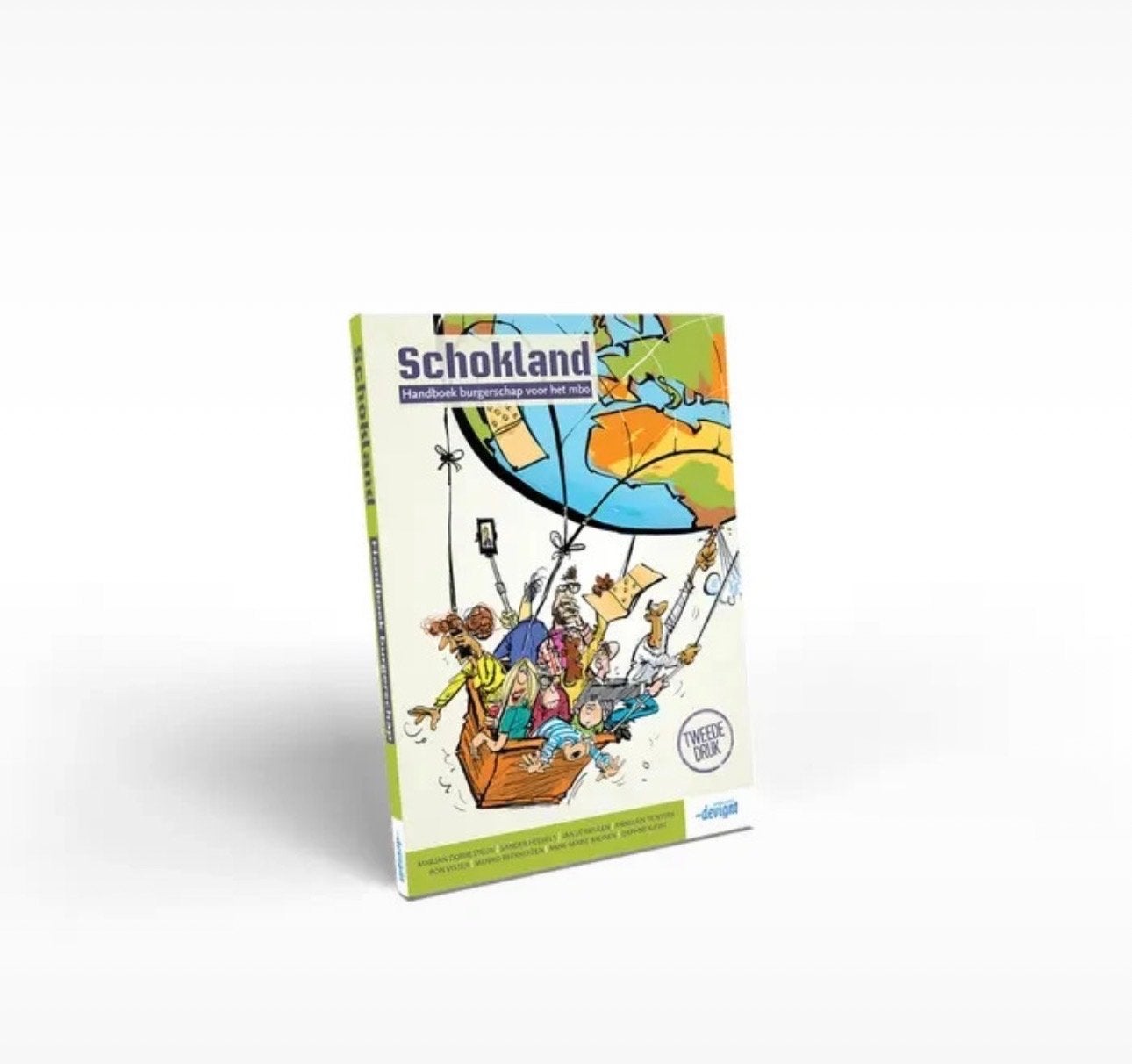Schokland: Handboek en Werkboek Burgerschap MBO (2e druk), Boeken, Ophalen of Verzenden, Zo goed als nieuw, Overige niveaus, Maatschappijleer