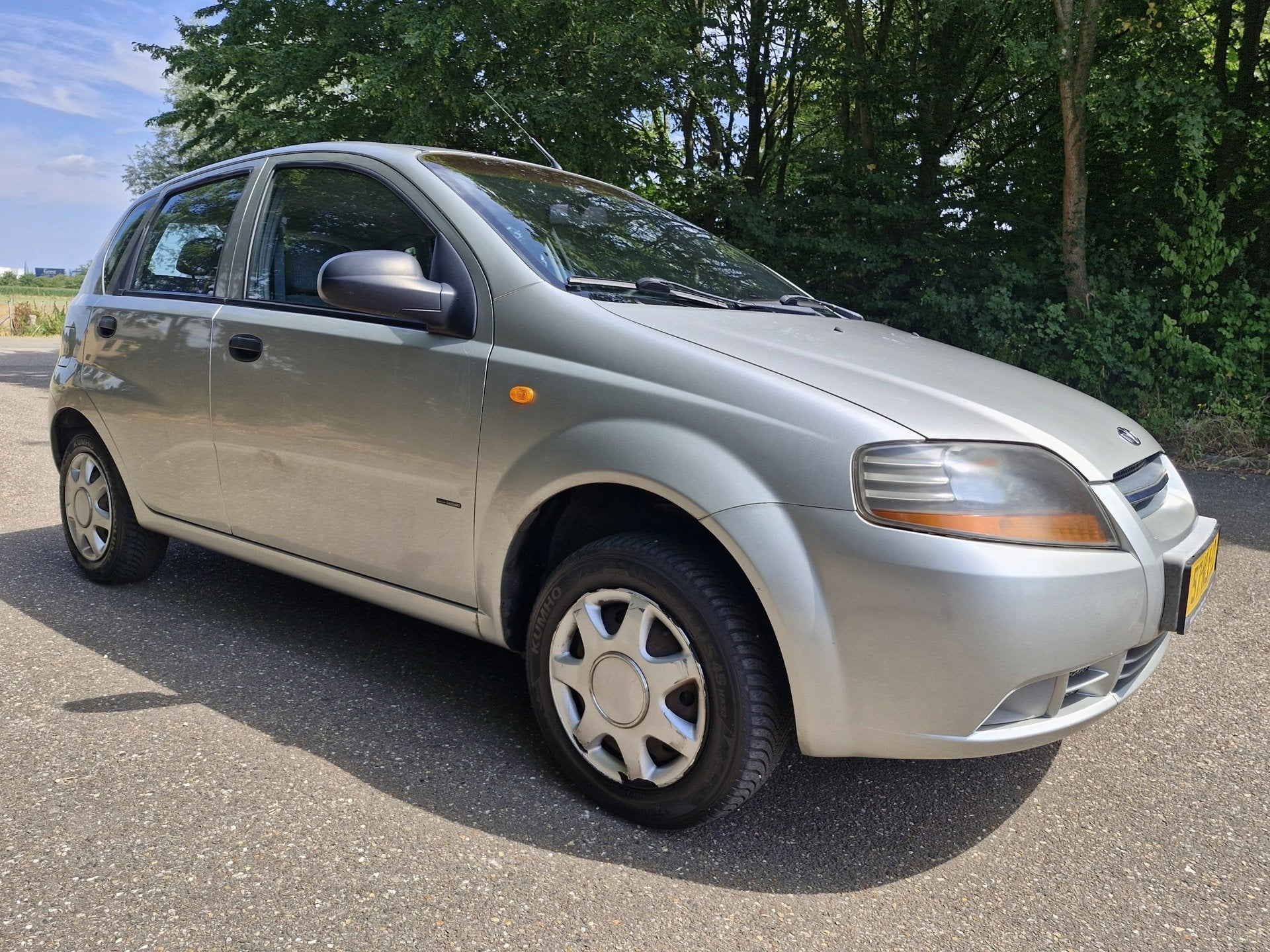 Daewoo Kalos 1.4 Spirit | Airco | APK 11-2026, Auto's, Daewoo, Stof, 4 cilinders, Kalos, Origineel Nederlands