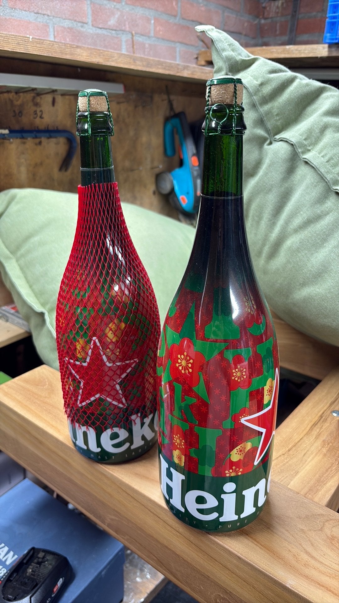 Heineken magnum fles, Ophalen, Zo goed als nieuw, Flesje(s), Heineken