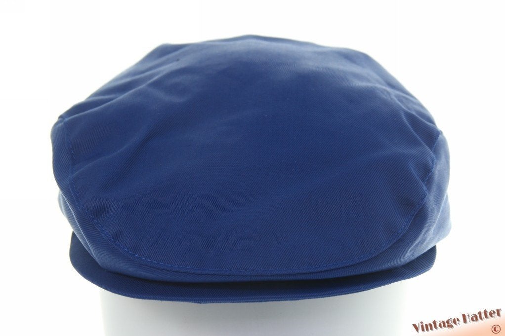 Vintage flatcap Platte pet Wigens blauw katoen 58,5, Ophalen of Verzenden, Wigens, 58 of 59 cm (L, 7¼ of ⅜ inch), Pet
