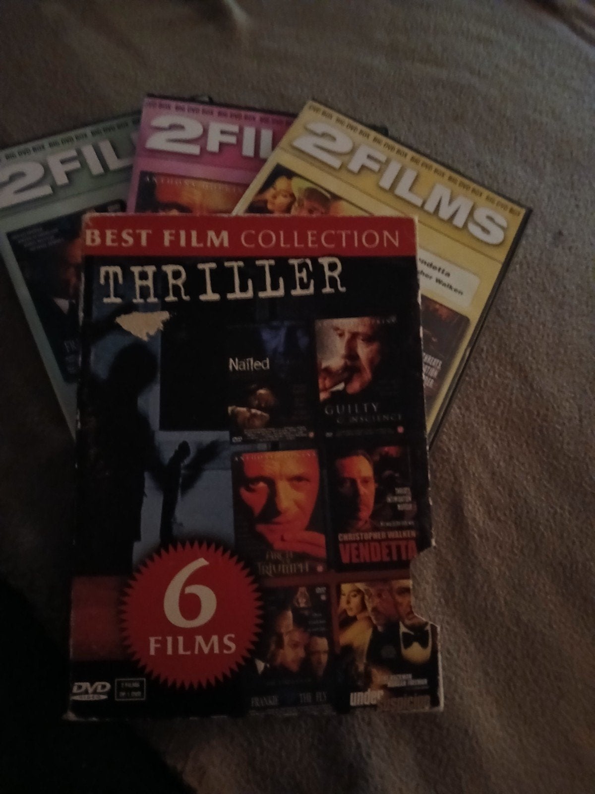 Thriller Film Collectie DVD - 6 Films (Anthony Hopkins), Cd's en Dvd's, Dvd's | Thrillers en Misdaad, Gebruikt, Actiethriller