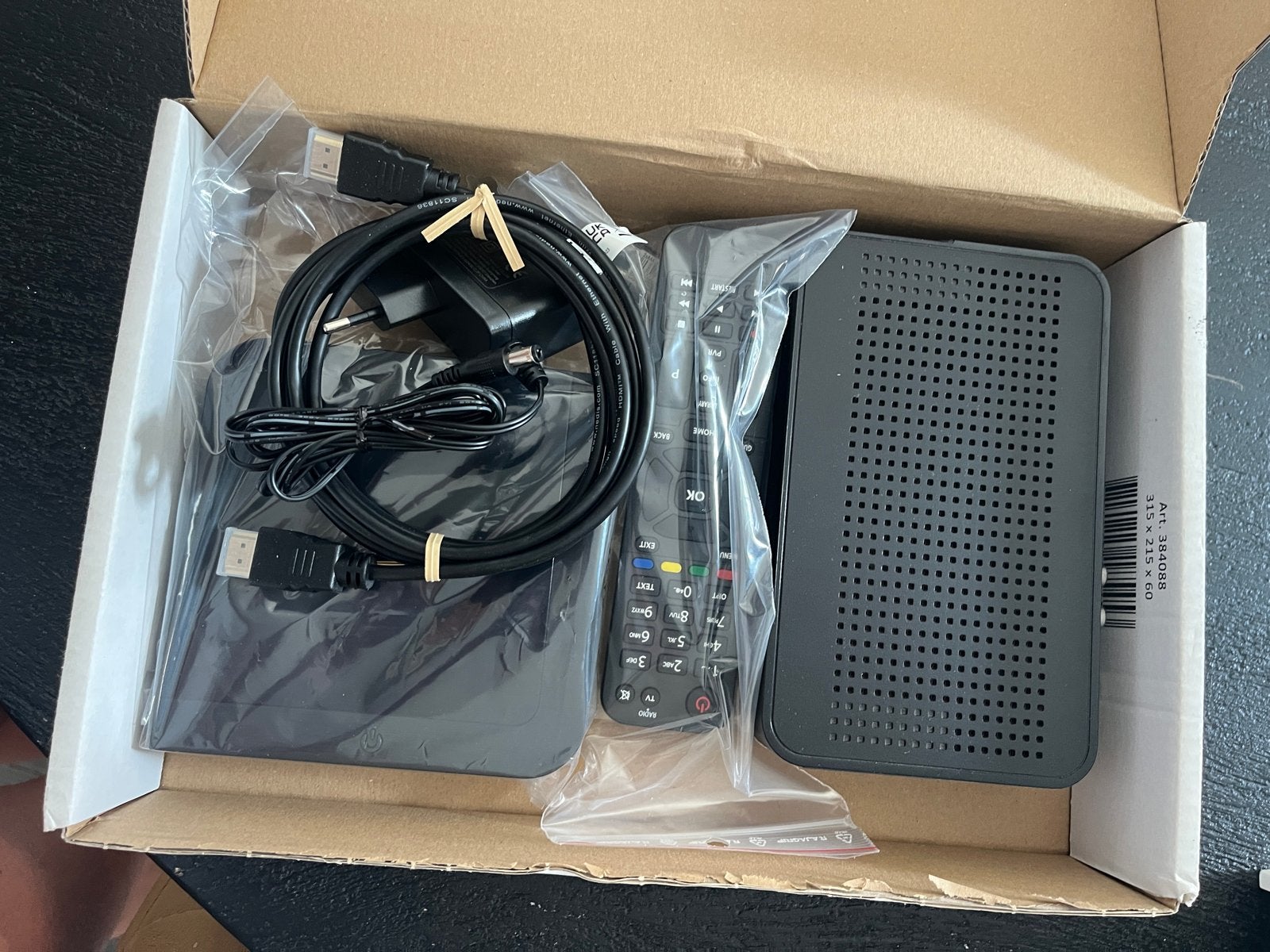 M7 Decoder met afstandsbediening en kabels, Ophalen of Verzenden, Zo goed als nieuw, Decoder