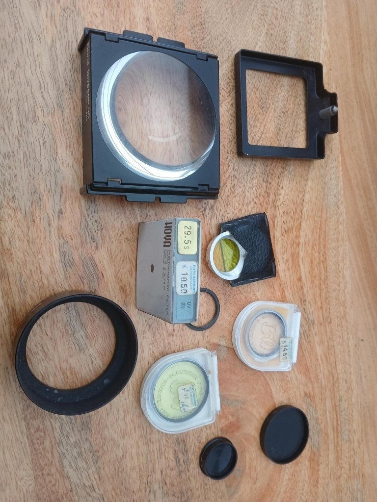 Analoge fotografie onderdelen, Ophalen, Zo goed als nieuw