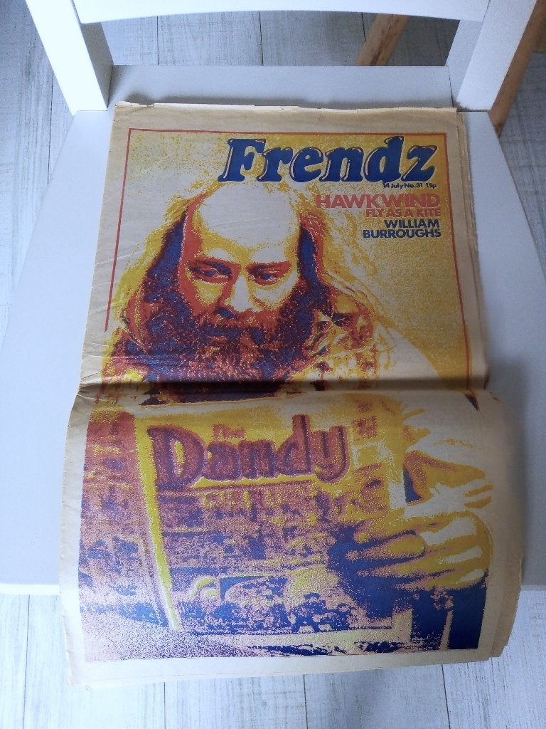 frendz nr.31 *1972* hawkwind interview, Ophalen of Verzenden, Gelezen, Muziek, Film of Tv