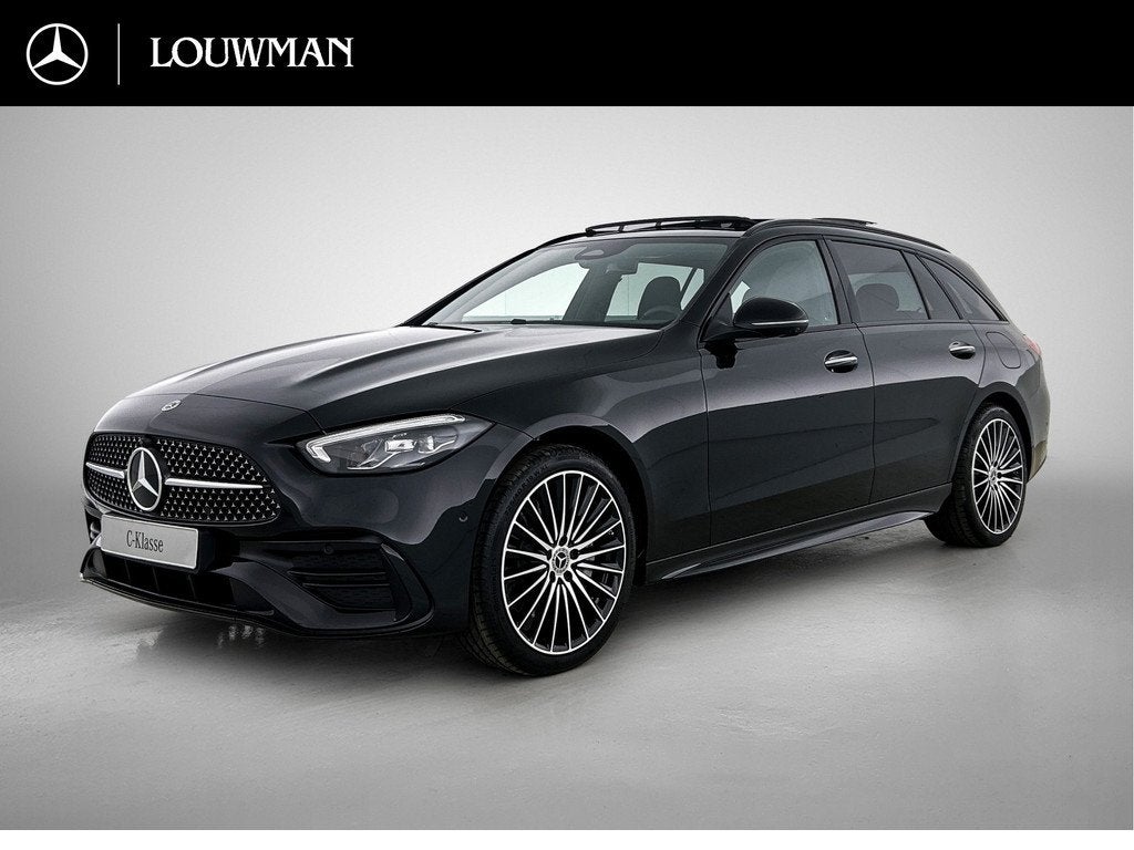 Mercedes-Benz C-Klasse Estate 300 e 140 Years Edition | Wint, Auto's, Mercedes-Benz, Automaat, Zwart, 4 cilinders, 2020 kg