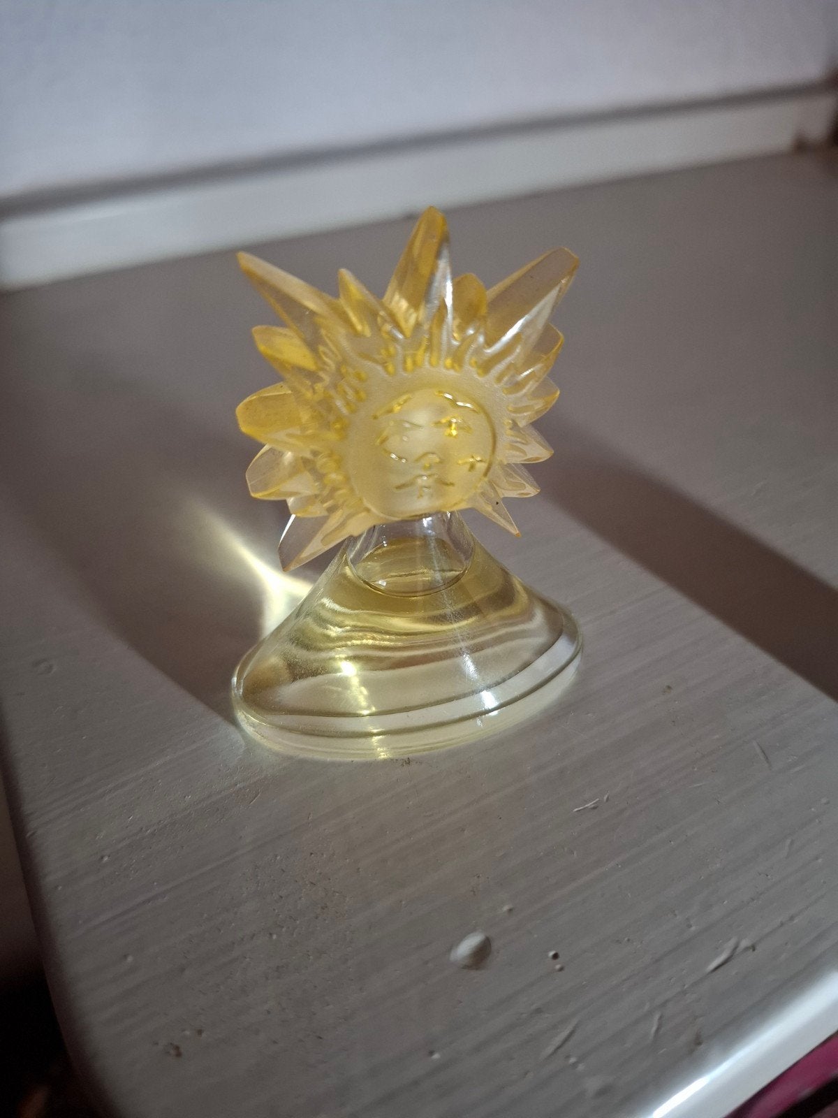 Salvador Dalí Le Roy Soleil Miniatuur Parfum – Vintage 1997, Ophalen of Verzenden, Zo goed als nieuw, Miniatuur, Gevuld