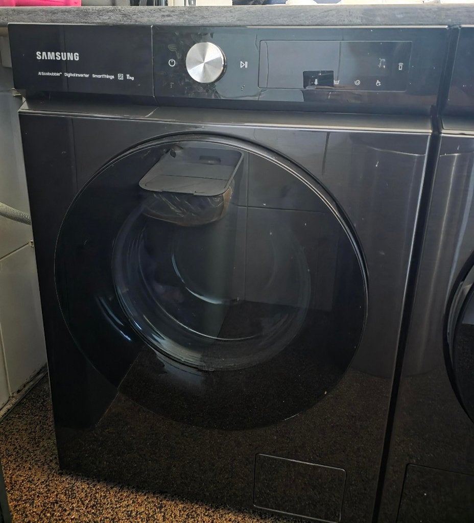 Samsung wasmachine WW11BB744AGBS2 – zwart – defect, Witgoed en Apparatuur, Wasmachines, Ophalen, 1200 tot 1600 toeren, Gebruikt