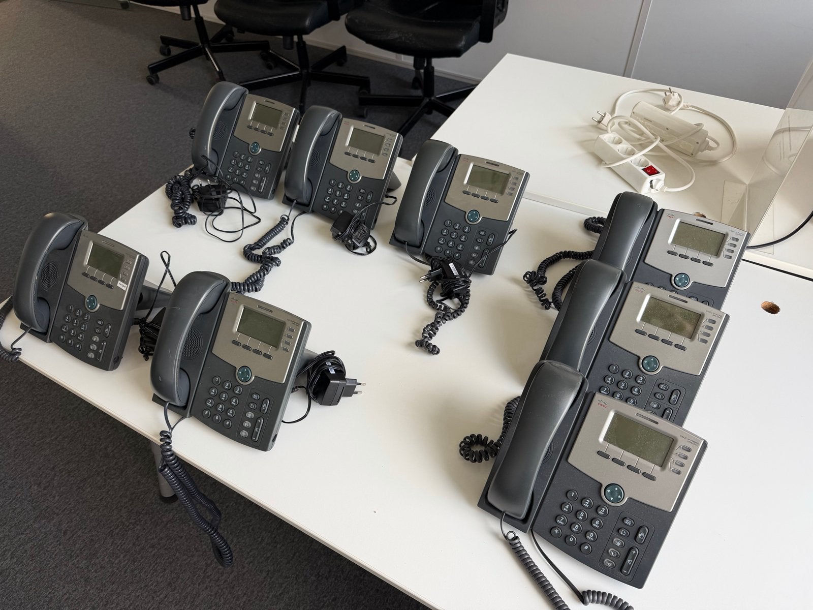 Cisco SPA504G IP-telefoons - Set van 16x, Telecommunicatie, Vaste telefoons | Niet Draadloos, Ophalen, Gebruikt
