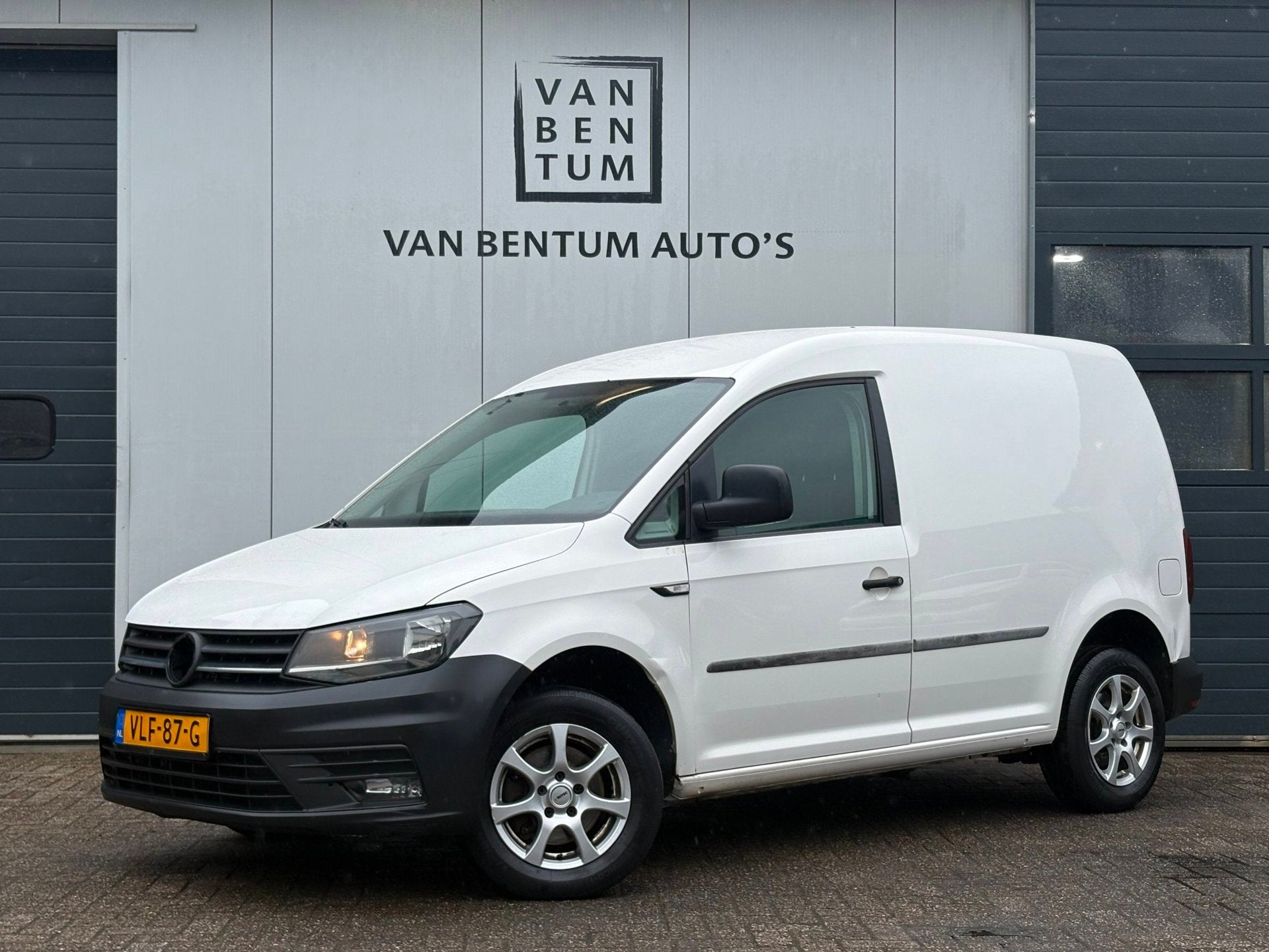 Volkswagen Caddy 2.0TDI 102pk Airco Cruise EURO 6, Stof, Gebruikt, 4 cilinders, Volkswagen