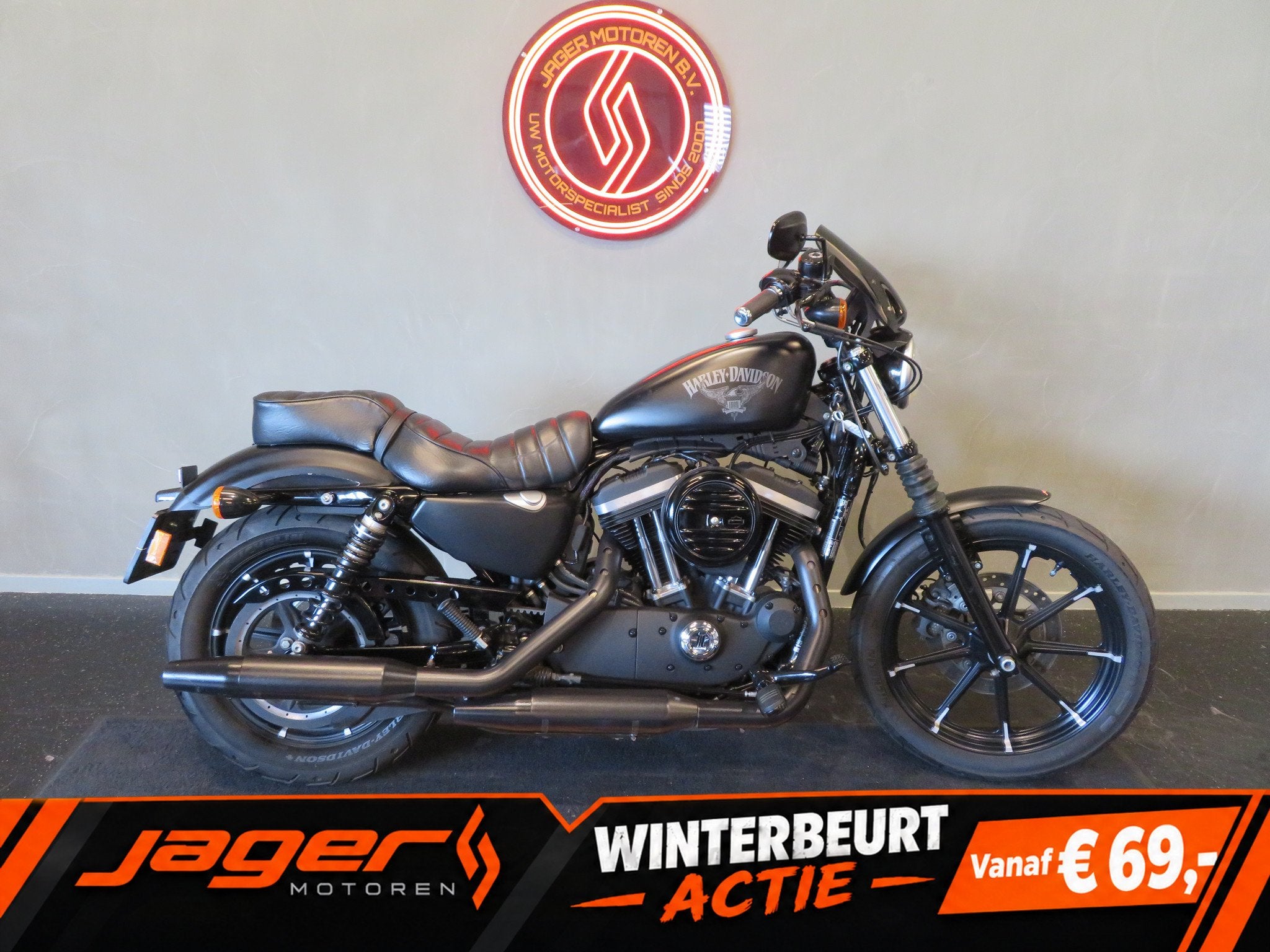 Harley-Davidson XL 883 IRON SPORTSTER ABS KEY-LESS, Motoren, Chopper, 883 cc, Gebruikt, Bedrijf