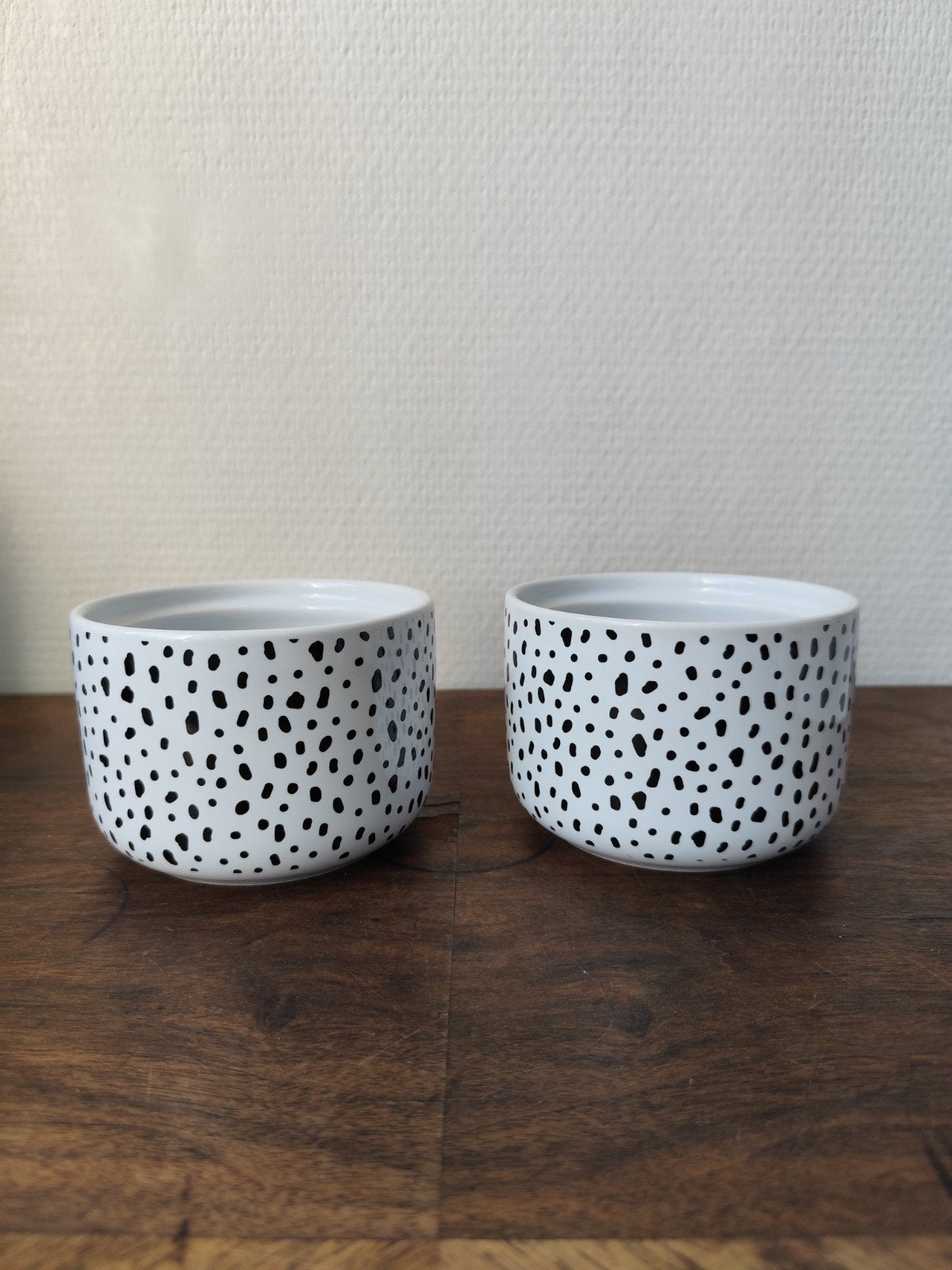 bloempotten/plantenpotten stipjes Hema, Rond, Ophalen of Verzenden, Aardewerk, Minder dan 40 cm
