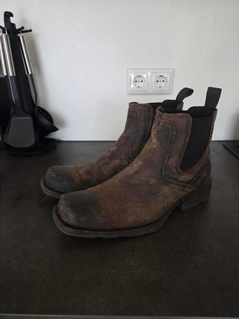 Ariat cowboy boots - Orgineel USA - Maat 46, Bruin, Boots, Ophalen of Verzenden, Zo goed als nieuw