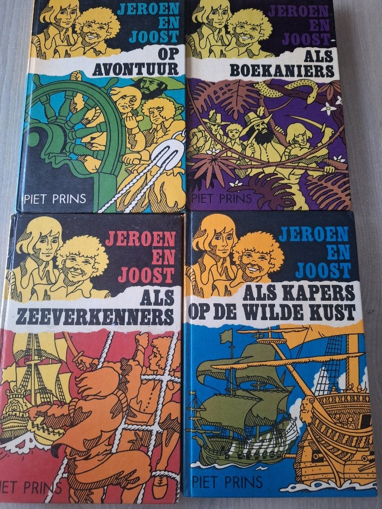 Complete serie Jeroen en Joost van Piet Prins, Ophalen of Verzenden, Gelezen, Piet Prins