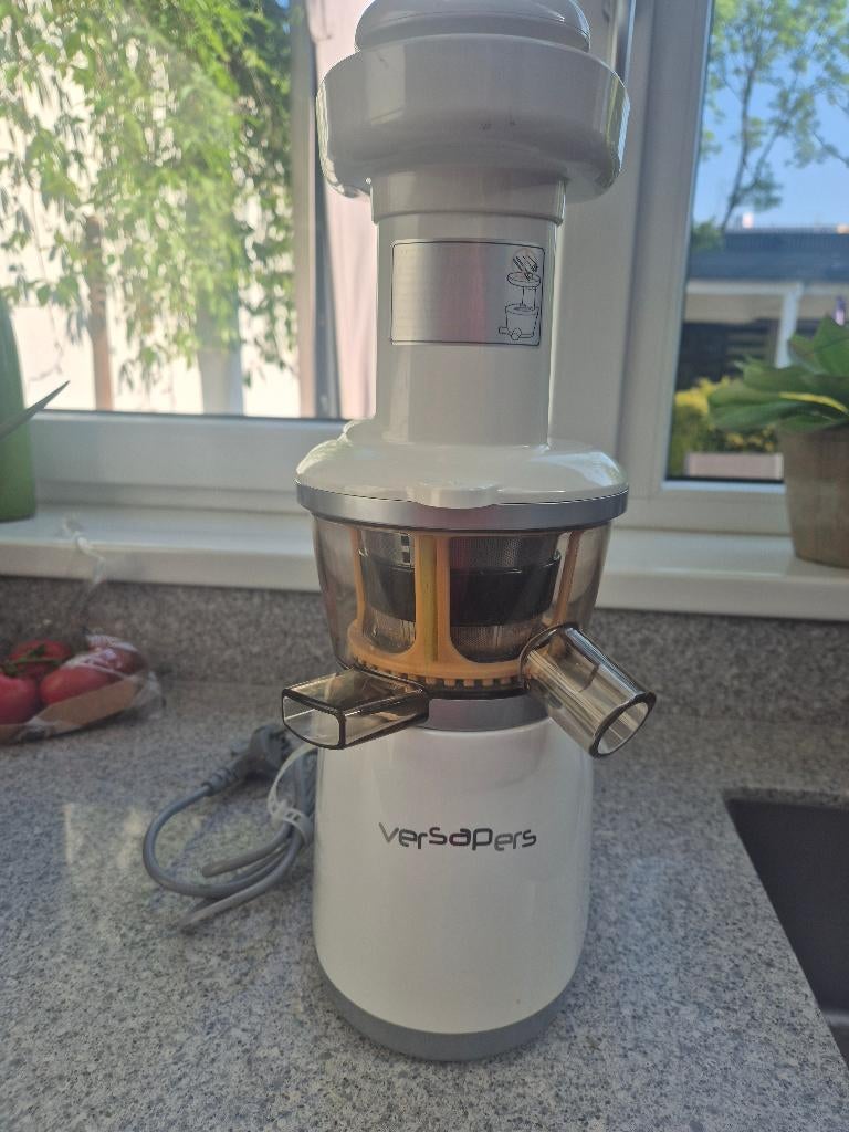 Versapers slowjuicer, Ophalen of Verzenden, Gebruikt, Elektrisch, Slowjuicer