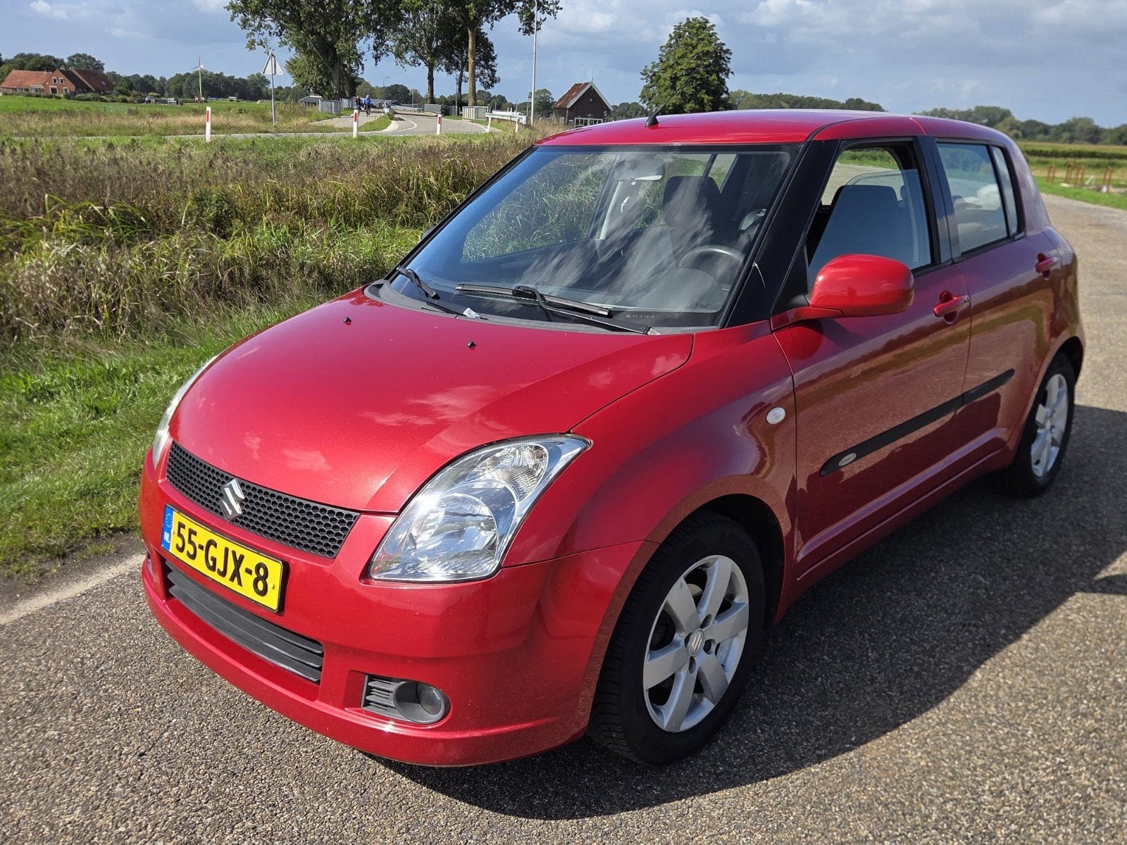 Suzuki Swift 1.3 5D ((AUTOMAAT))2008 Rood, Auto's, Stof, 40 €/maand, 400 kg, Swift