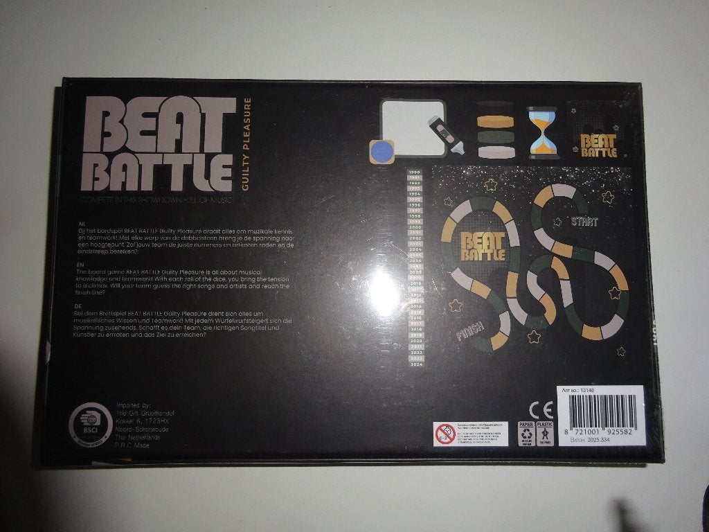 BEAT BATTLE - NIEUW IN FOLIE, Ophalen of Verzenden, Nieuw