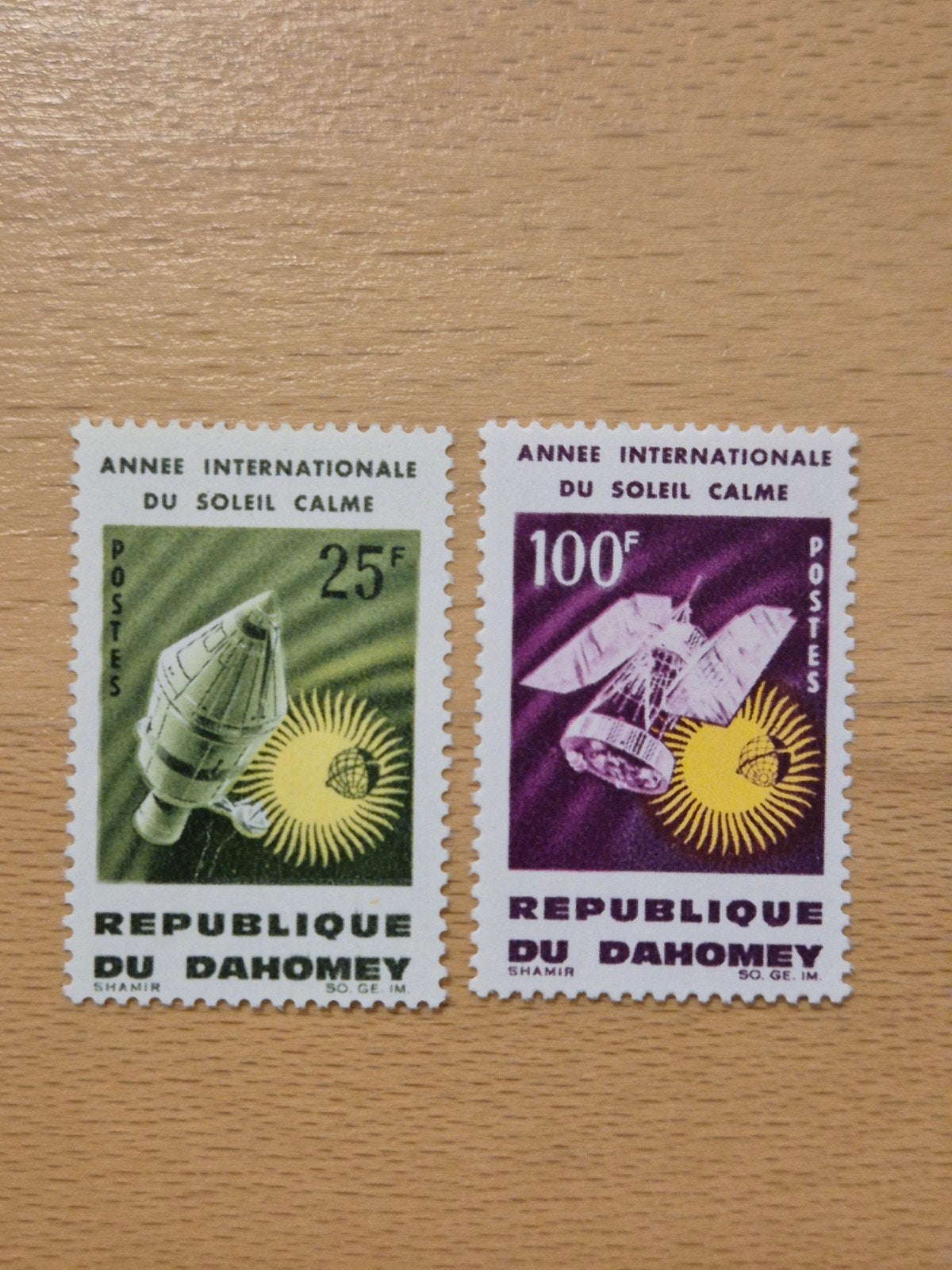 Dahomey 1964 ruimtevaart, Ophalen of Verzenden, Overige landen, Postfris