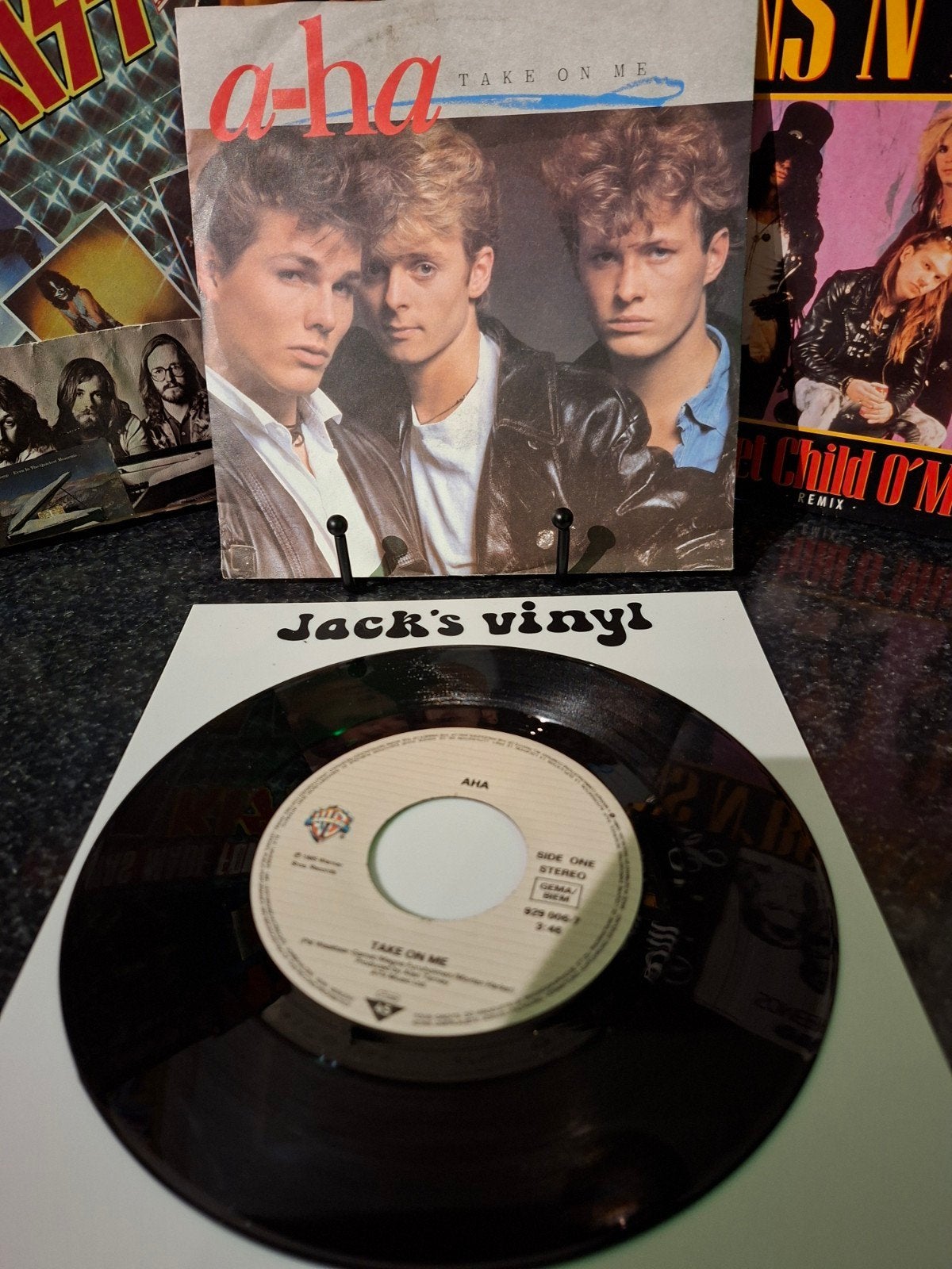 A-Ha - Take On Me 7 inch single (1985), Gebruikt, Pop, 7 inch, Ophalen of Verzenden