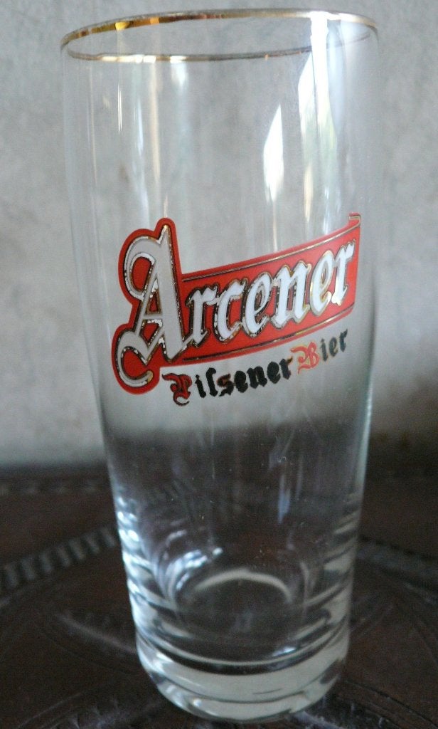 Hertog Jan bier glas ARCENER, Ophalen of Verzenden, Zo goed als nieuw, Overige typen, Hertog Jan