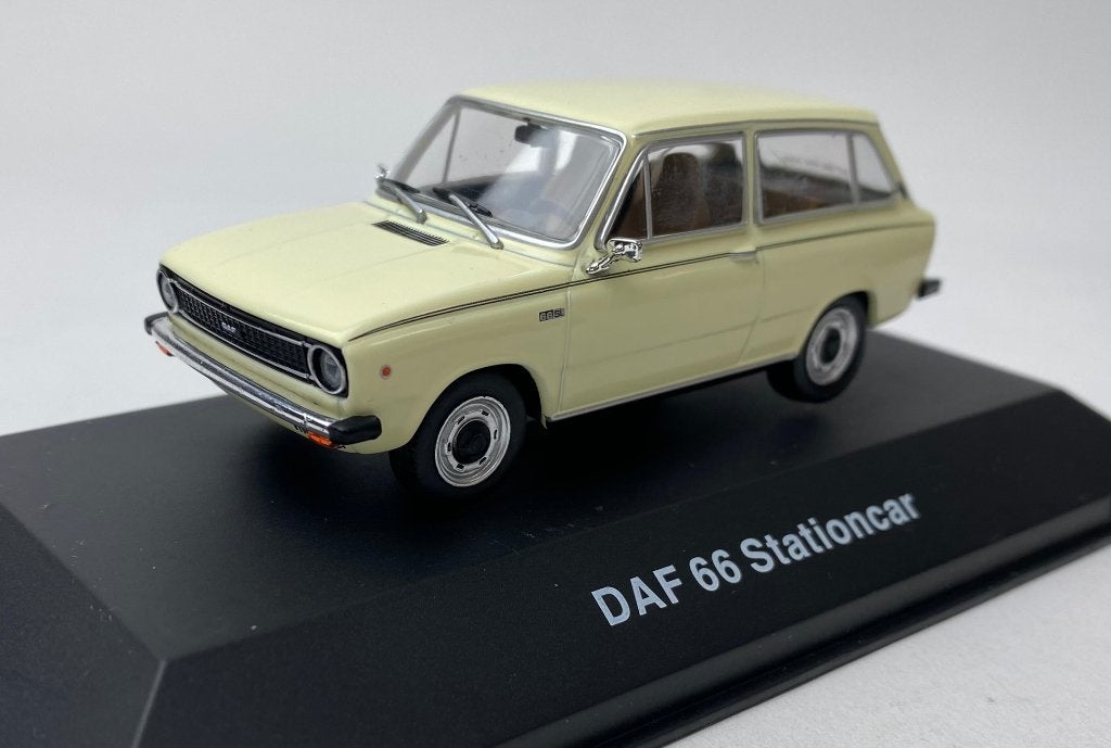 Lagamo Miniature 1:43 DAF 66 1100 Stationcar ( Combi ) wit, Overige merken, -, Nieuw, Ophalen of Verzenden