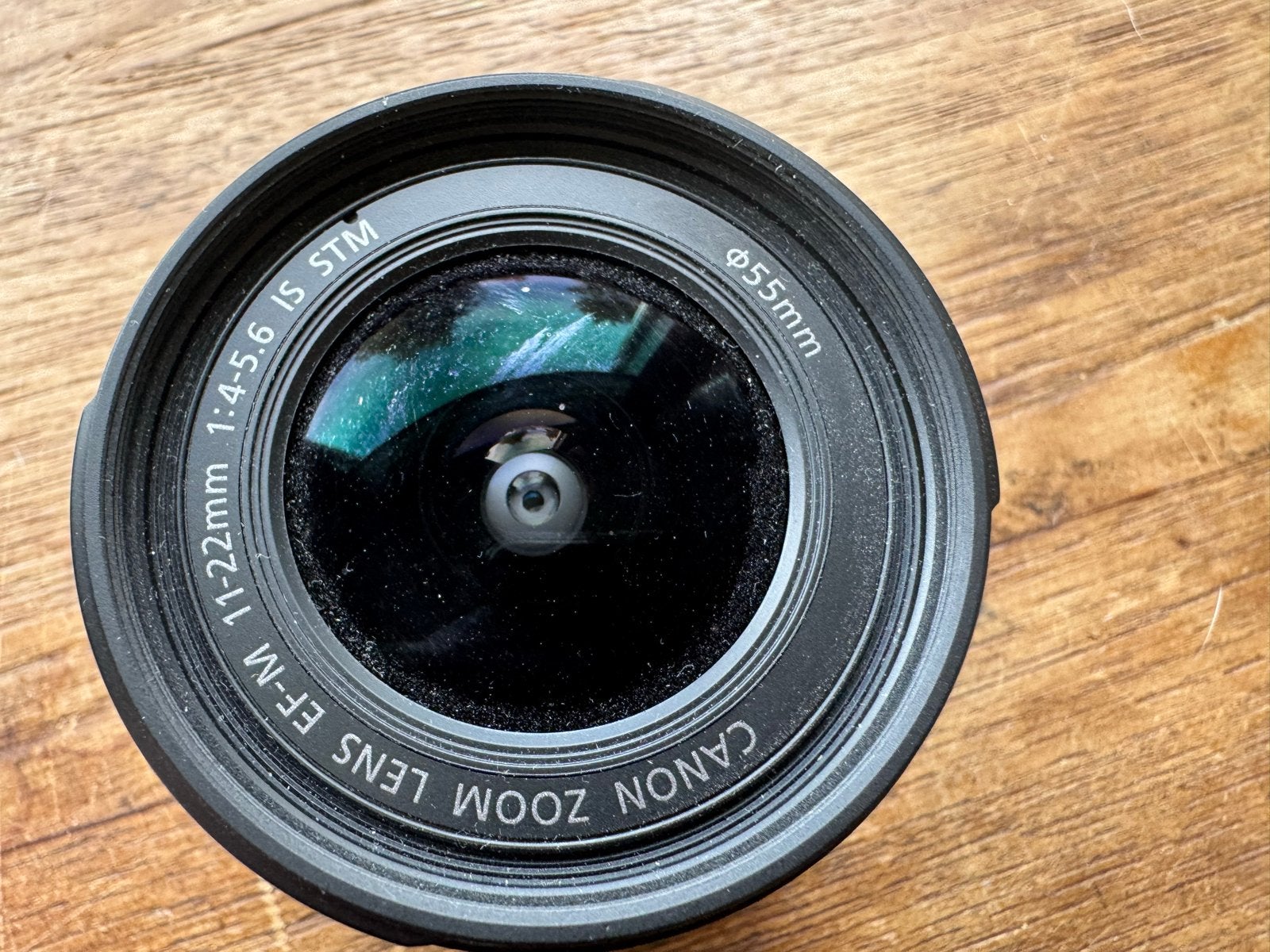 Defecte Canon Zoom Lens EF-M 11-22mm f/4-5.6 IS STM, Ophalen, Canon, Groothoeklens, Beeldstabilisatie