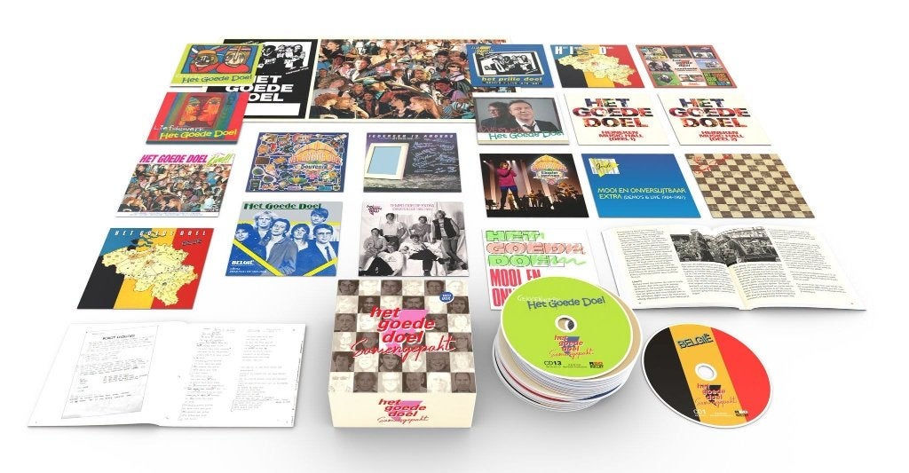 Het Goede doel - Samengepakt  18 cd box  PRE-Order prijs, Boxset, Remastered, Ophalen of Verzenden, Pop