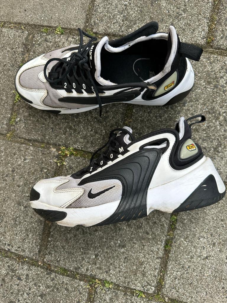 Nike Zoom 2k sneakers maat 38.5, Ophalen of Verzenden, Gedragen, Wit, Sneakers of Gympen