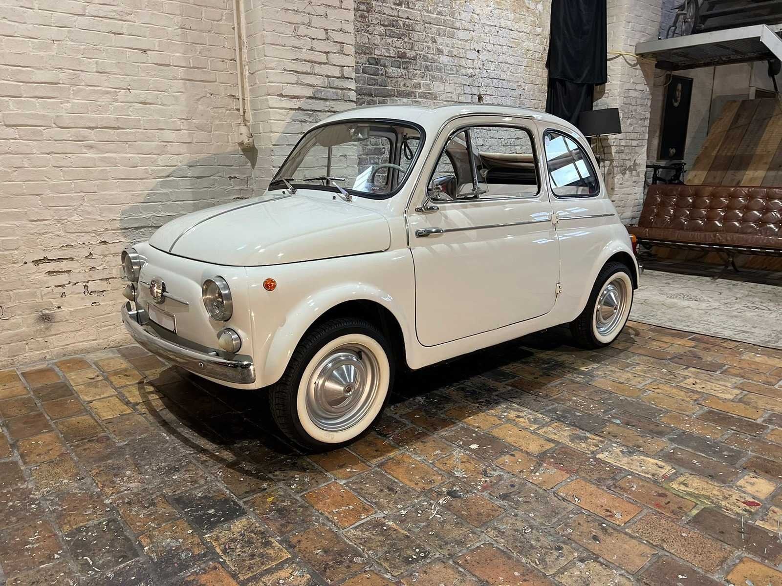 1964 - Fiat - 500D - D-variant - Klassieke oldtimer, Gebruikt, Overige carrosserieën, Bedrijf, Handgeschakeld