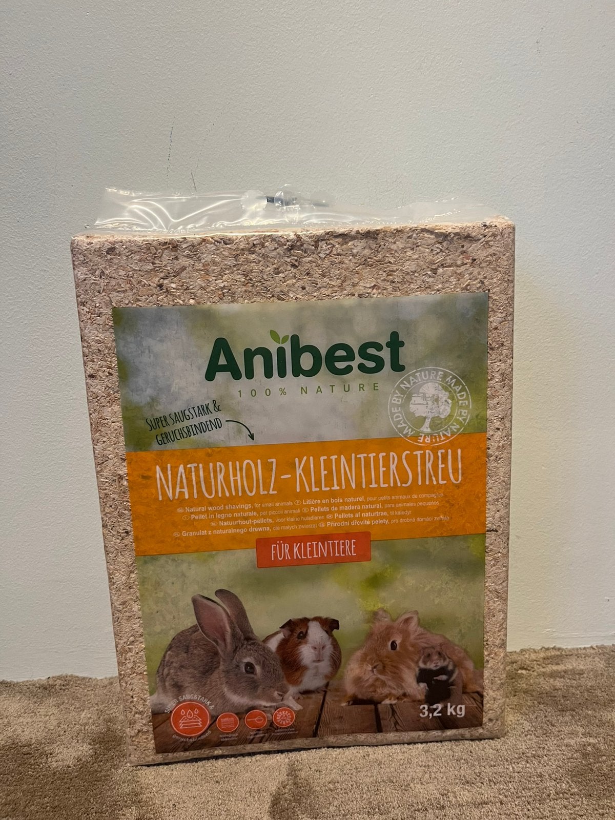 Anibest houtvezel, Ophalen of Verzenden, Nieuw, Loopwiel of Rad