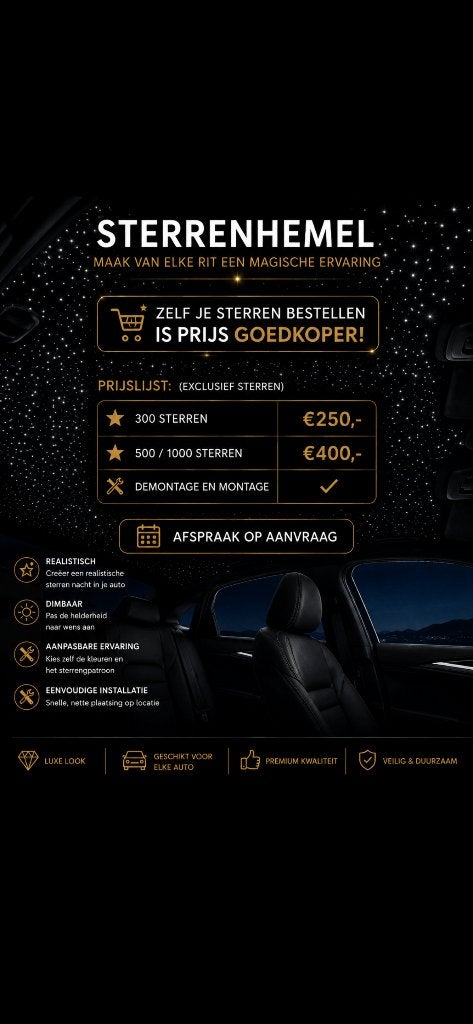 Sterrenhemel, Ophalen, Nieuw, Licht