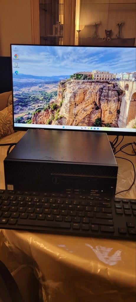 Dell Optiplex 3060 PC met Monitor en Toetsenbord, Onbekend, Gebruikt, Met monitor, Onbekend