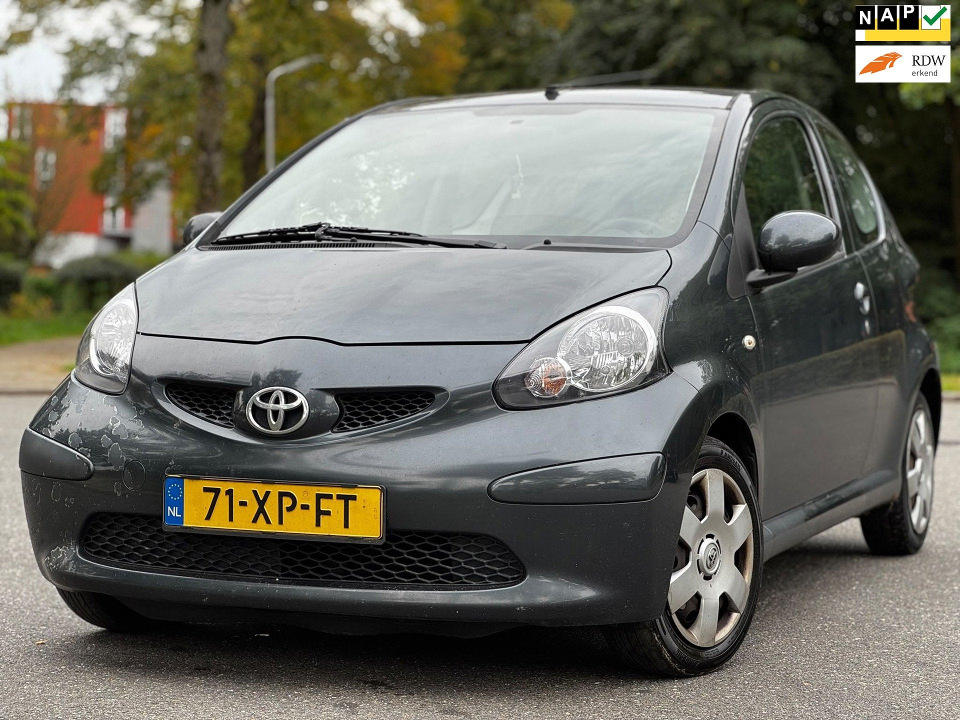 Toyota Aygo 1.0-12V +|AIRCO|ELEKRAMEN|STUURBEKR|APK27-09-202, Auto's, Voorwielaandrijving, Gebruikt, 4 stoelen, 68 pk