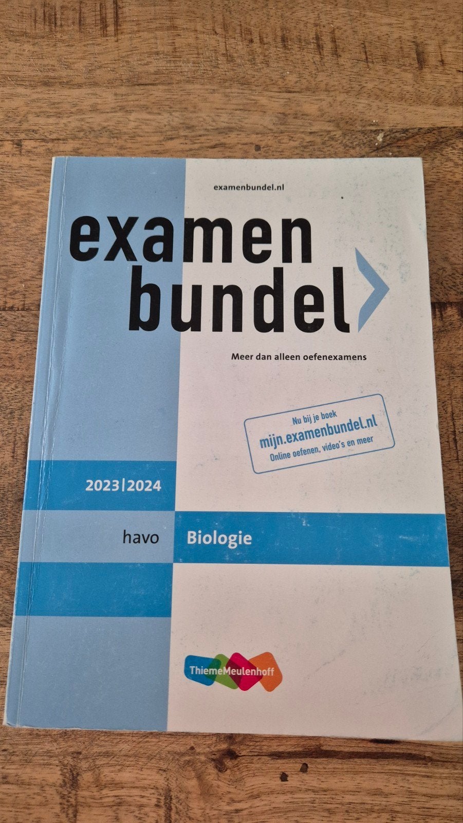 Examenbundel Biologie HAVO 2023/2024, Boeken, Ophalen of Verzenden, Zo goed als nieuw, HAVO, Biologie