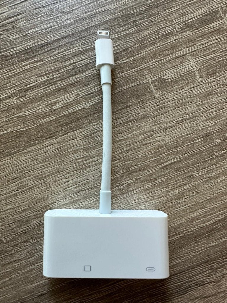 APPLE LIGHTNING TO VGA, Ophalen of Verzenden, Zo goed als nieuw