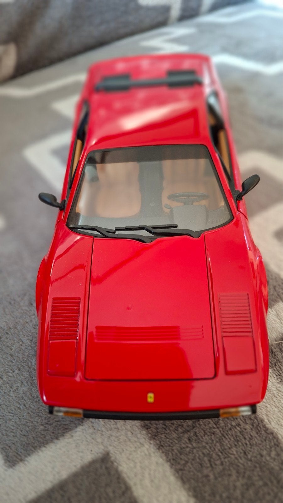 Ferrari 308 GTB, 1:18, Hot Wheels, nr 131, Ophalen of Verzenden, Zo goed als nieuw, Auto, Hot Wheels