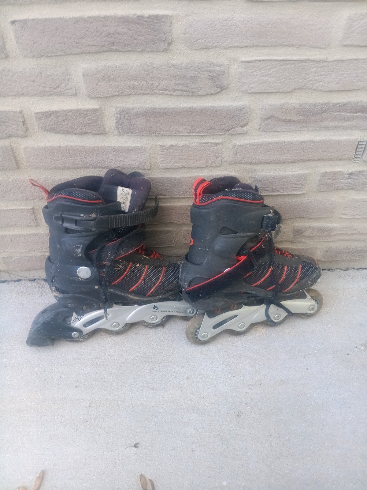 Gebruikte Inline Skates - Zwart/Rood, Maat 37, Ophalen of Verzenden, Gebruikt, Inline skates 4 wielen, K2