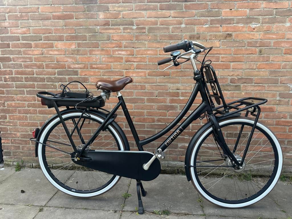 Elektrische Cortina E-U4 Damesfiets 57cm 7Versnelling 500w, Fietsen en Brommers, Elektrische fietsen, Ophalen of Verzenden