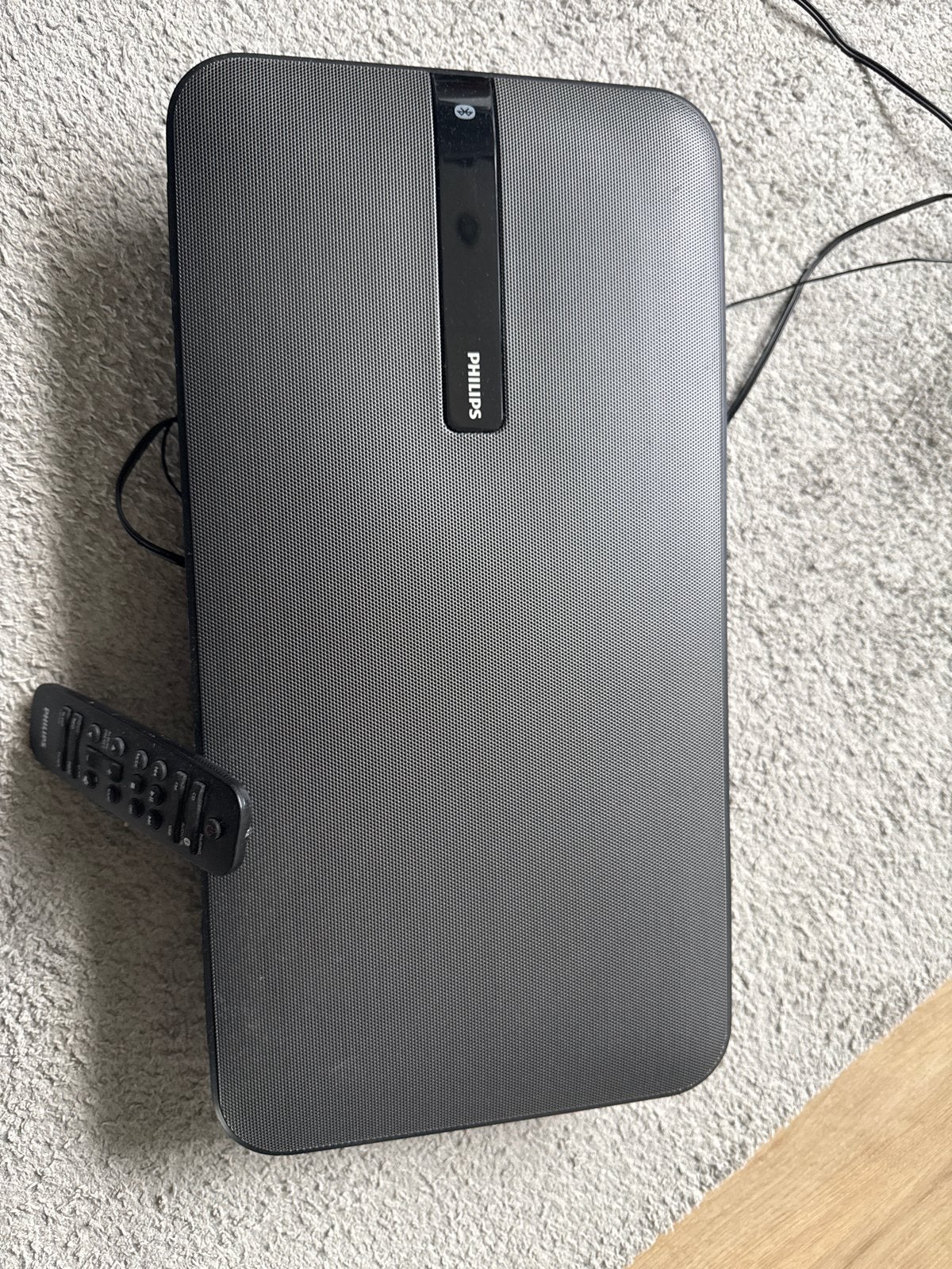 Philips BTM2660/12 Zwart Bluetooth stereo set, Philips, Gebruikt, Ophalen of Verzenden, Microset