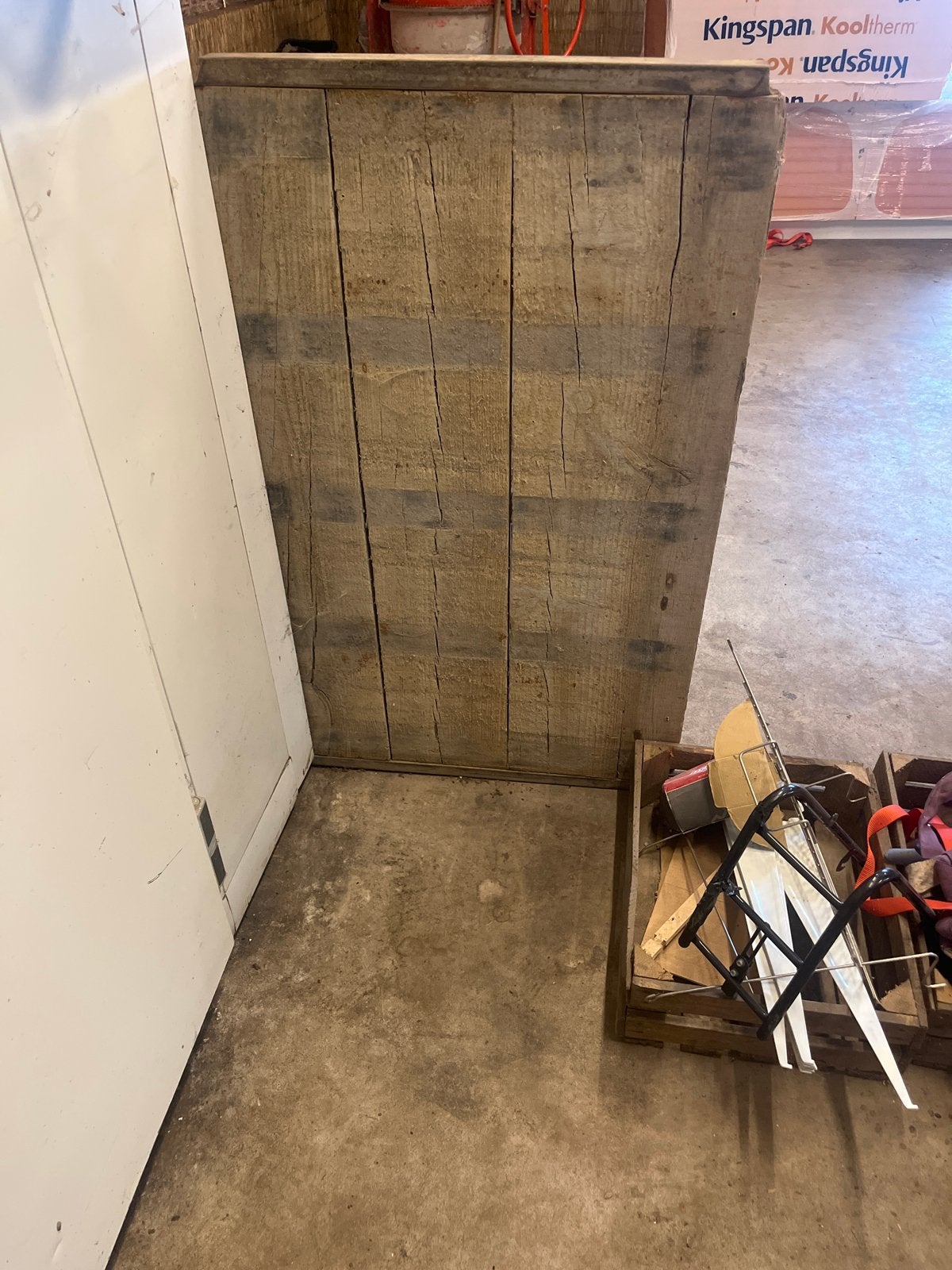 Houten schotten, Ophalen, Gebruikt, 50 mm of meer, Pallet