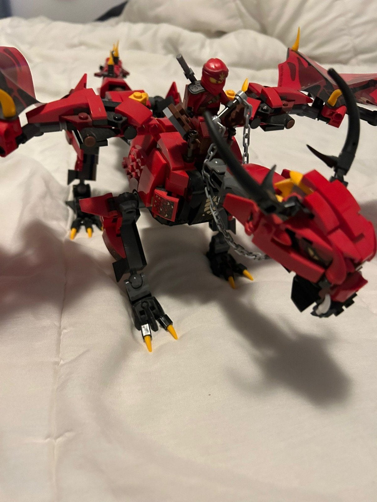 LEGO Ninjago Rode Draak 70653, Ophalen of Verzenden, Zo goed als nieuw, Overige merken