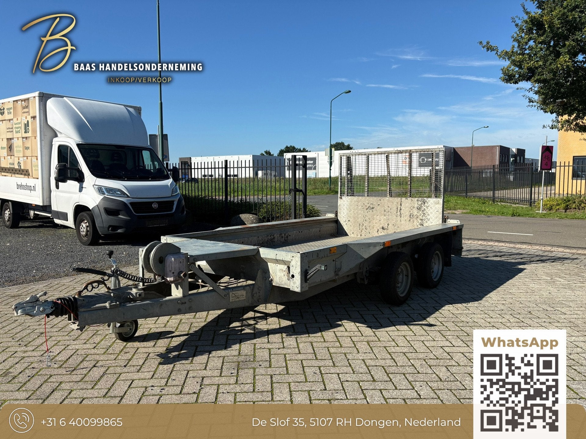 Ifor williams GX6 Machinetransporter | 3500KG | Aluminium la, Gebruikt