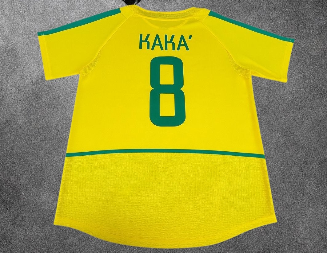 Brazilië 2002 Kaka’ shirt maat S t/m XL, Sport en Fitness, Voetbal, Maat XL, Ophalen of Verzenden, Nieuw, Shirt
