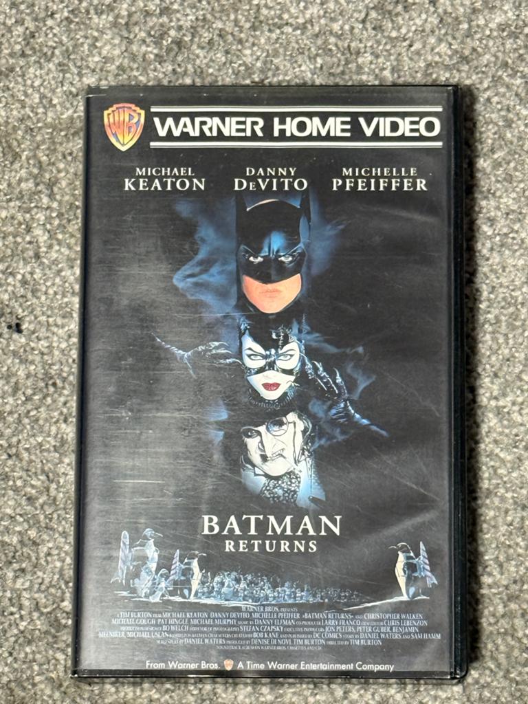 VHS - Batman Returns, Alle leeftijden, Ophalen of Verzenden, Gebruikt, Actie en Avontuur